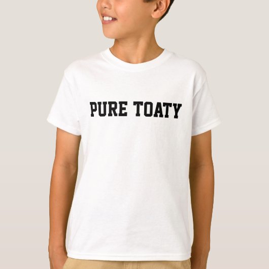 T-shirt Pure Toaty Scottish dit (Devant)
