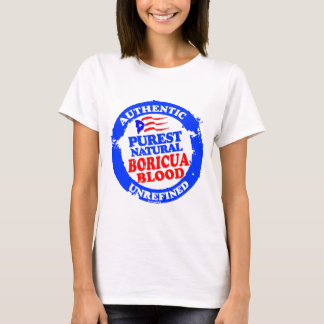 T-shirt Purest Natural Boricua Blood