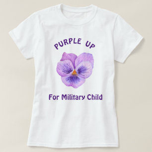 T-shirt Purge Pour Enfants Militaires Enfants Militaires