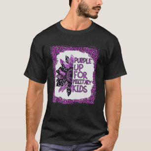 T-shirt Purge Pour Les Enfants Militaires Tournesol Bra Mi