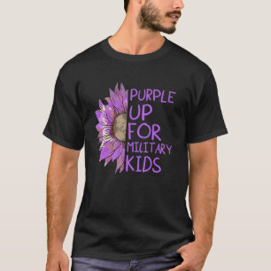 T-shirt Purge Pour Les Enfants Militaires Tournesol Bra Mi