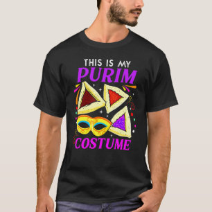 T-shirt Purim Drôle C'Est Mon Costume De Purim Haman Pocke