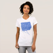 T-shirt Purkinje (bleu) (Devant entier)