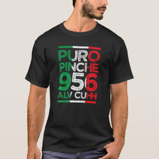 T-shirt Puro Pinche 956 Alv Cuhh drapeau mexicain distr co