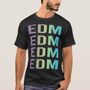 T-shirt Purple Blue EDM