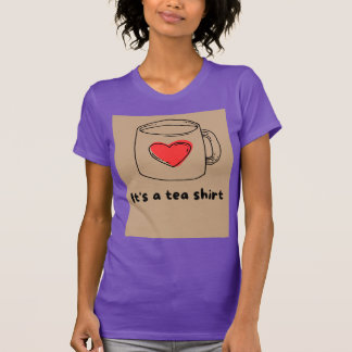 T-shirt Purple half sleves T shirt