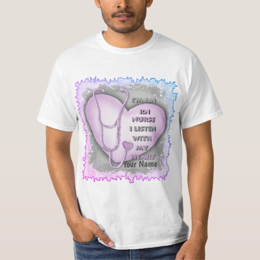 T-shirt Purple Heart RN Nurse (Devant)