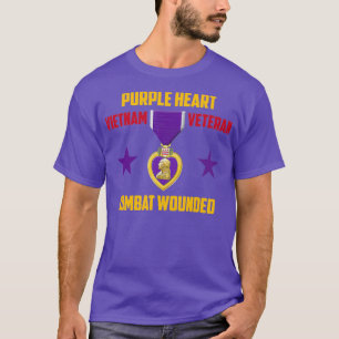 T-shirt Purple Heart Vietnam Vétérinaire Liberté 