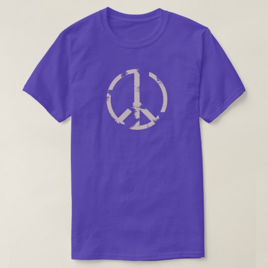 T-shirt Purple Peace Tee (Design devant)