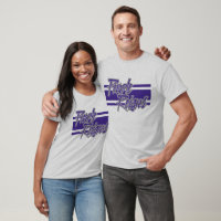 Purple règne N-Stripe sur l'engrenage masculin -
