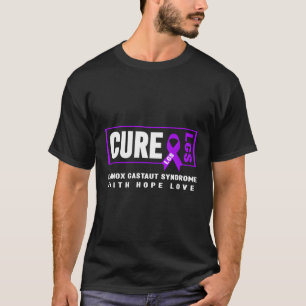 T-shirt Purple Ribbon Lgs Cure Lennox Gastaut Syndrome Awa