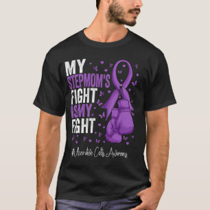 T-shirt Purple Ribbon Stepmère Ulcerative Colitis Award