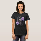 T-shirt PURPLE SKULL (Devant entier)