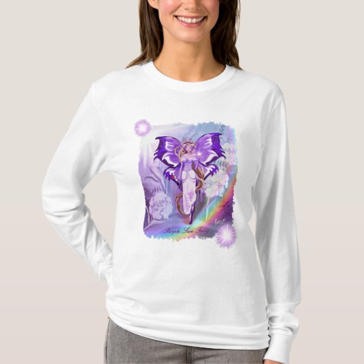 T-shirt Purple Sun Fairy (Devant)