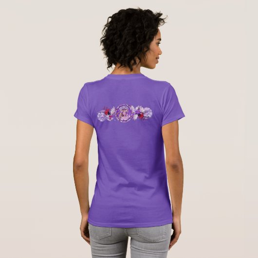 T-shirt Purple Sun Fairy (Dos entier)