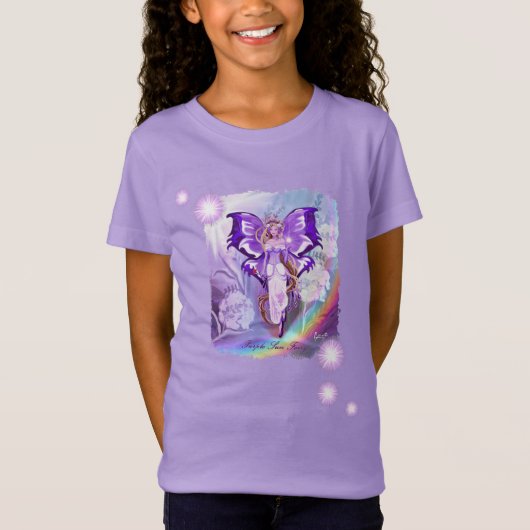 T-Shirt Purple Sun Fairy (Devant)