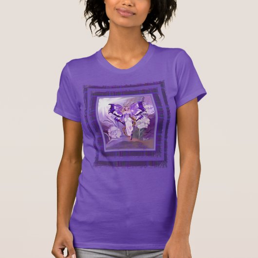 T-shirt Purple Sun Fairy (Devant)