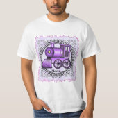 T-shirt Purple Train (Devant)