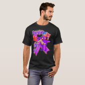 T-shirt Purple Up For Military Child Mois Dandelion Spark (Devant entier)