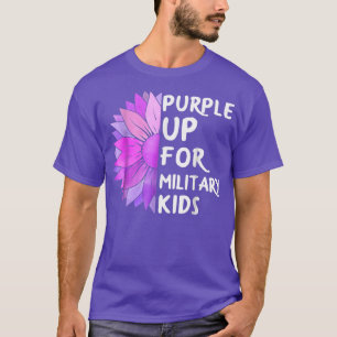 T-shirt Purple Up Militaire Tournesol Brats Militaires
