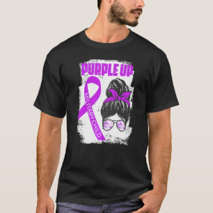 T-shirt Purple Up Military Kids Mois Of The Military Chil