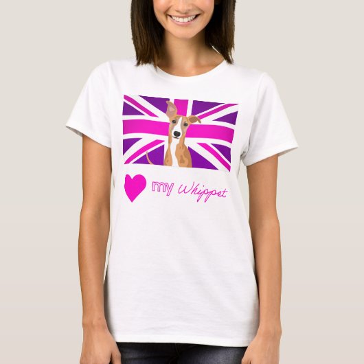T-shirt PURPLEWHIPPET Basic (Devant)