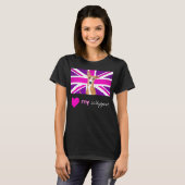 T-shirt PURPLEWHIPPET (DARK) Basic (Devant entier)