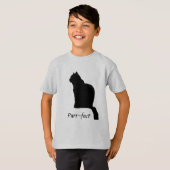 T-shirt Purr-fect (enfants) (Devant entier)