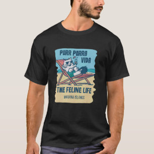 T-shirt Purr Purra Vida La Feline Life Mexico