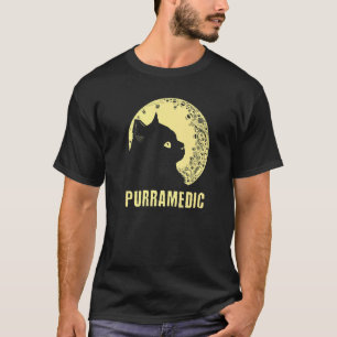 T-shirt Purramedic Chat Paramedic Chat Urgentiste Félin