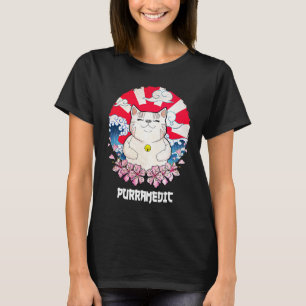 T-shirt Purramedic Chat Paramedic Kitten EMT Chat Maman 2
