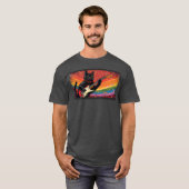 T-shirt PURRCRAFT Rock Out for Pride (Devant entier)
