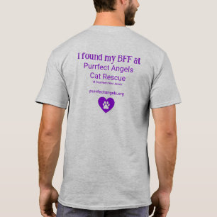T-shirt Purrfect Angels Chat Secourir BFF Unisex Shirt (PA
