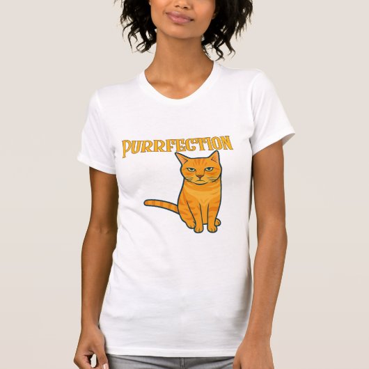 T-shirt Purrfection (Devant)