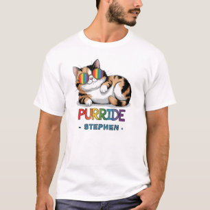 T-shirt Purride - Pride de chats Cool LGBTQ