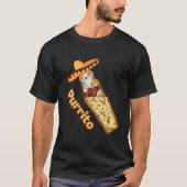 T-shirt Purrito Chat Funny Burrito Et Chats Lover T Kawaii (Devant)