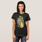T-shirt purrito t drôle chat pun burrito taco (Devant entier)