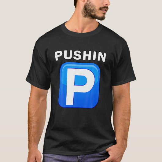 T-shirt Pushing P Trending Ado Hip hop Slang Urban Rap St (Devant)