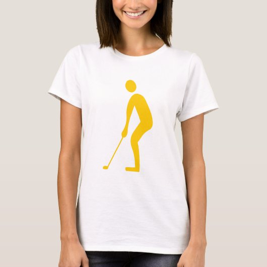 T-shirt Putage - Ambre (Devant)