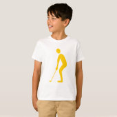 T-shirt Putage - Ambre (Devant entier)