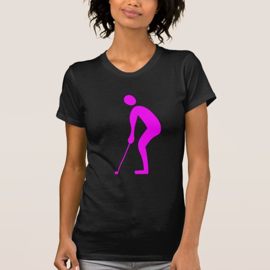 T-shirt Putage - Magenta (Devant)