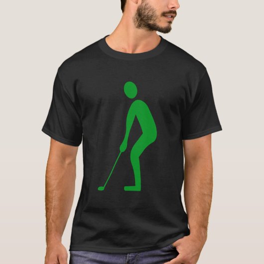 T-shirt Putage - Vert laiton (Devant)