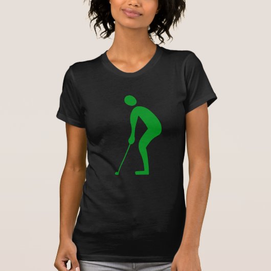 T-shirt Putage - Vert laiton (Devant)