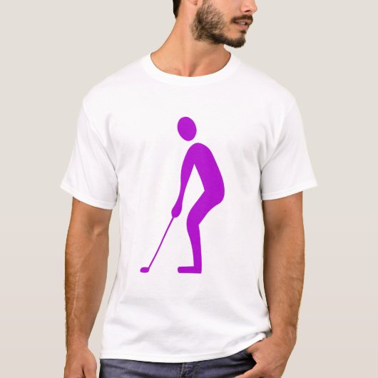 T-shirt Putage - Violet (Devant)