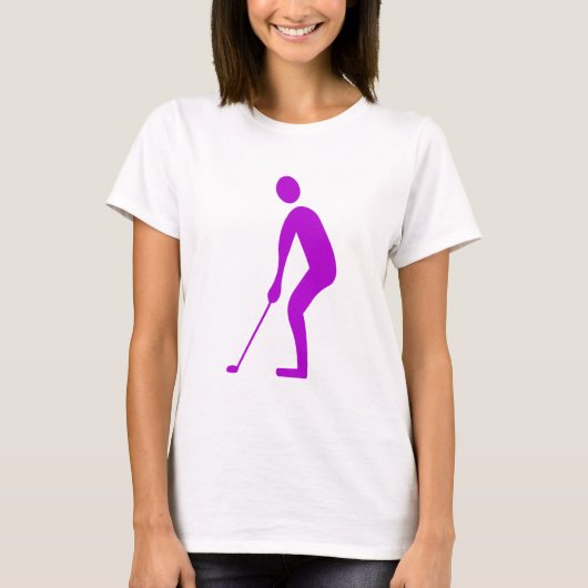 T-shirt Putage - Violet (Devant)