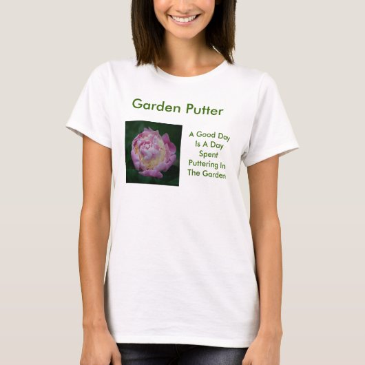 T-shirt Putter de jardin (Devant)