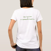 T-shirt Putter de jardin (Dos)