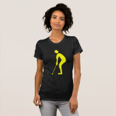 T-shirt Putting - Jaune (Devant entier)