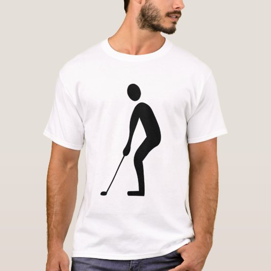 T-shirt Putting - Noir (Devant)