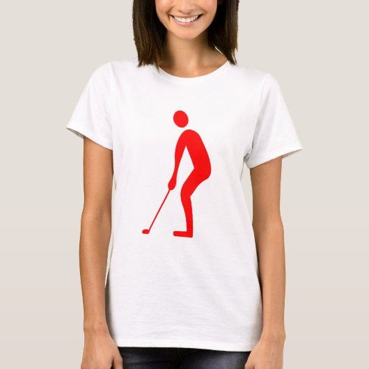 T-shirt Putting - Rouge (Devant)